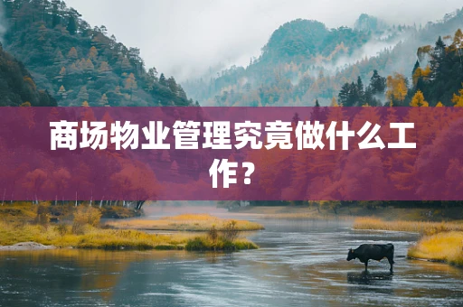 商场物业管理究竟做什么工作？