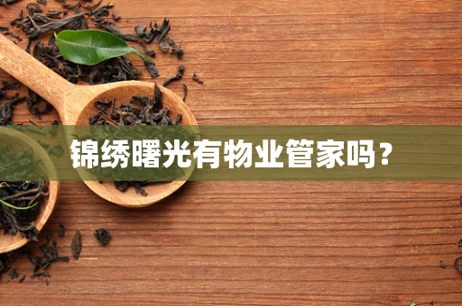锦绣曙光有物业管家吗？