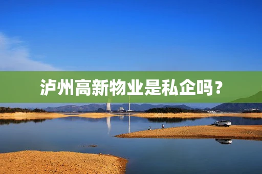 泸州高新物业是私企吗？