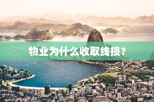 物业为什么收取线损？