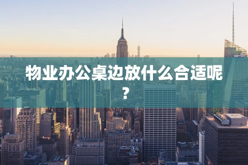 物业办公桌边放什么合适呢？