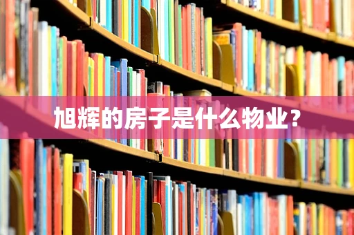 旭辉的房子是什么物业？