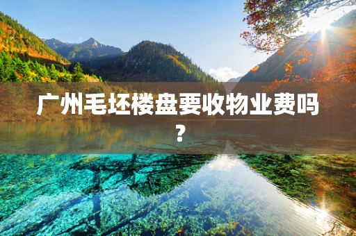 广州毛坯楼盘要收物业费吗？