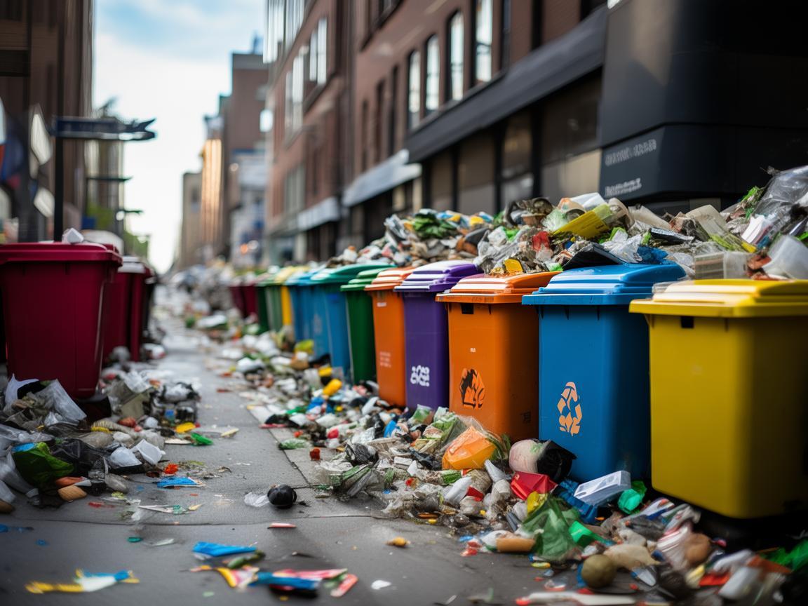 物业垃圾堵路算违法吗? 物业垃圾堵路算违法吗?